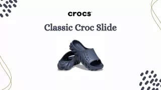 Buy Comfy Classic Croc Slide Online In India
