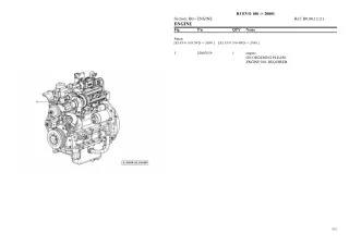 Lamborghini r3 evo 100 Tier 3 Tractor Parts Catalogue Manual Instant Download (SN 20001 and up)