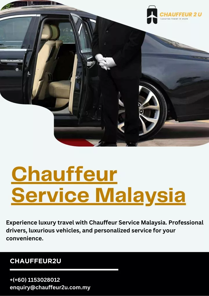 chauffeur service malaysia