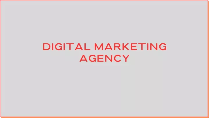 digital marketing agency