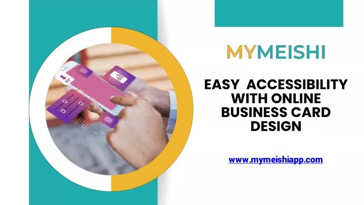 easy accessibility with online business card