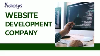 Web Development Company In Kolkata-Idiosys Technologies