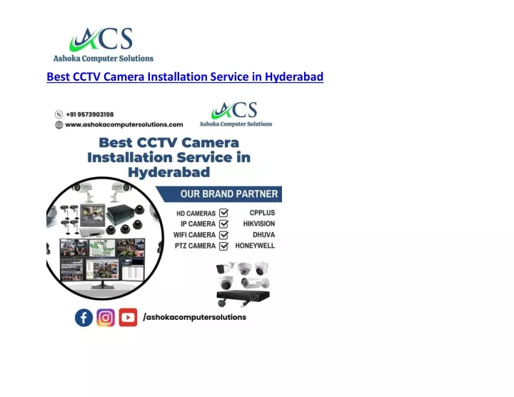 best cctv camera installation service in hyderabad