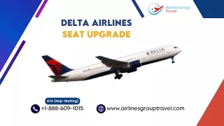 How to Seat Upgrade on Delta Airlines?