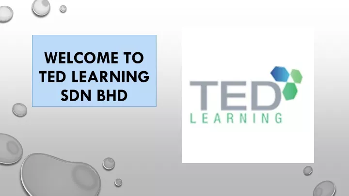 welcome to ted learning sdn bhd