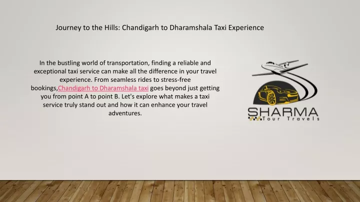 journey to the hills chandigarh to dharamshala