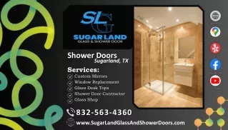 Shower Doors Sugarland, TX