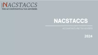 28th Business Presentation For NACSTACCS