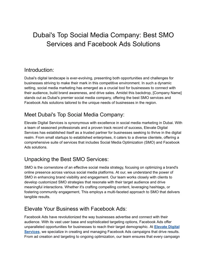 dubai s top social media company best