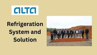 Discover ALTA Refrigeration: Your Ultimate Alternative Refrigeration Solution