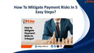 How to mitigate payment risk in 5 steps?