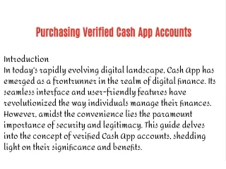 Buy Verified Cash App Accounts