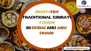 Must-Try Traditional Emirati Foods in Dubai and Abu Dhabi