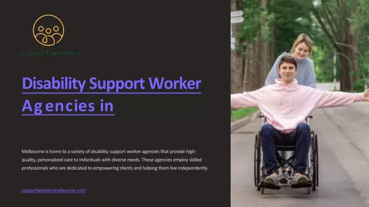 disability support worker agencies in melbourne