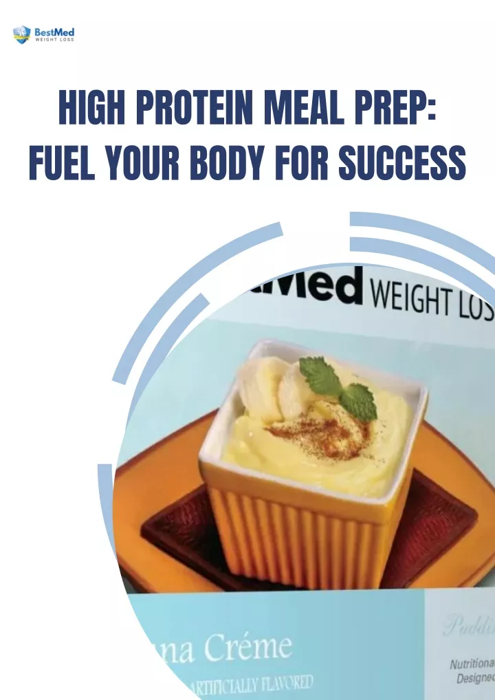 high protein meal prep fuel your body for success