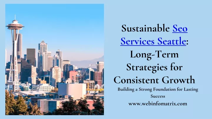 sustainable seo services seattle long term