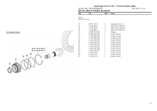 Lamborghini r6 spark 190 t4i vrt Tractor Parts Catalogue Manual Instant Download (SN wsxw110200ll50001 and up)