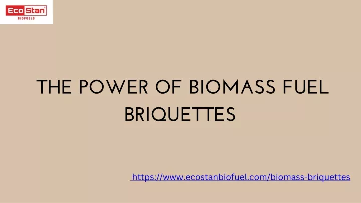 the power of biomass fuel briquettes