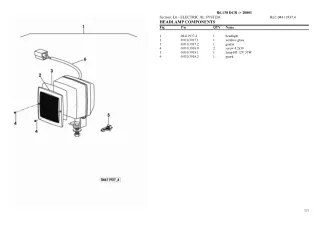 Lamborghini r6.130 dcr Tier 3 Tractor Parts Catalogue Manual Instant Download (SN 20001 and up)