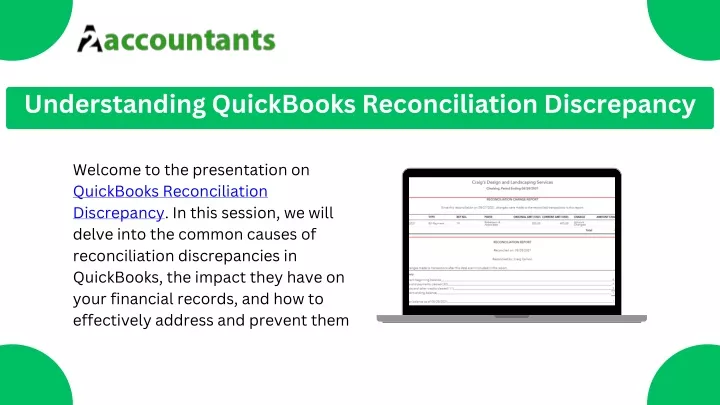 understanding quickbooks reconciliation