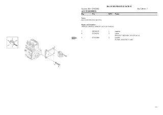 Lamborghini r6.155 hi-profile dcr 4v Tier 3 Tractor Parts Catalogue Manual Instant Download