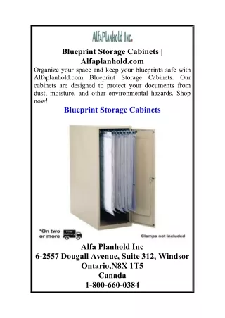 Blueprint Storage Cabinets  Alfaplanhold.com