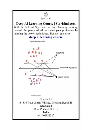 Deep Ai Learning Course  Styrishai.com