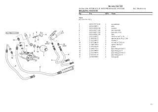 Lamborghini r6.160.4 t4i vrt Tractor Parts Catalogue Manual Instant Download