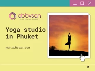 Yoga studio in Phuket