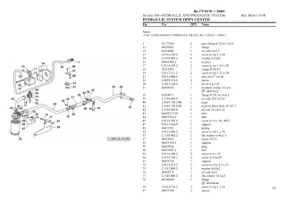 Lamborghini r6.175 dcr Tier 3 Tractor Parts Catalogue Manual Instant Download (SN 20001 and up)