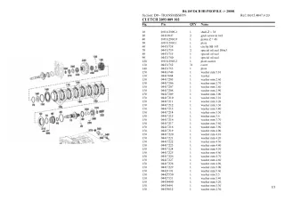 Lamborghini r6.185 dcr hi-profile Tier 3 Tractor Parts Catalogue Manual Instant Download (SN 20001 and up)