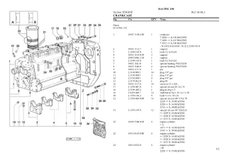 Lamborghini racing 150 Tractor Parts Catalogue Manual Instant Download