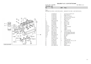 Lamborghini rekord 75.4 e Tractor Parts Catalogue Manual Instant Download (SN l10s714wt1e10001 and up)