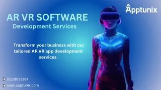 AR VR Software Development Services