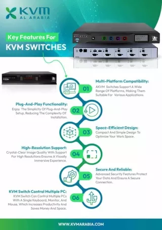KVM Switches: Explore Key Features for Improved Connectivity