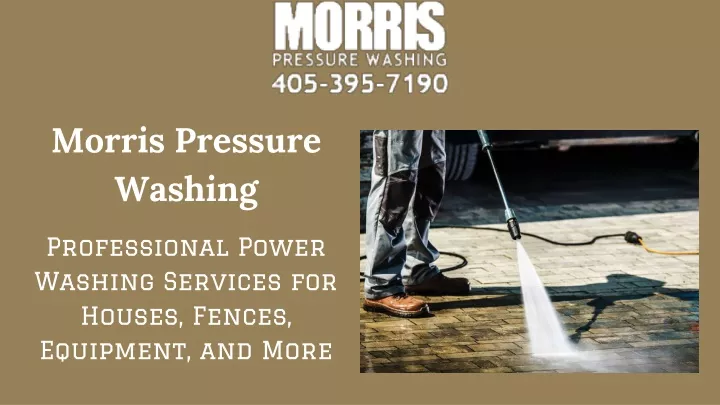 morris pressure washing