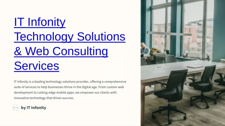 it infonity technology solutions web consulting