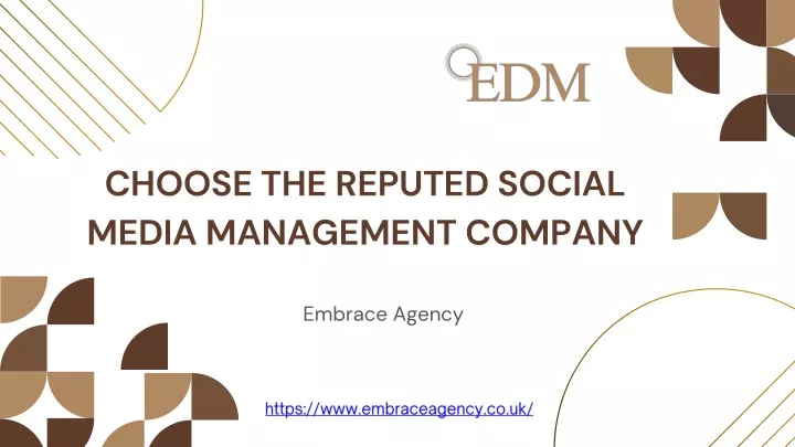 choose the reputed social media management company