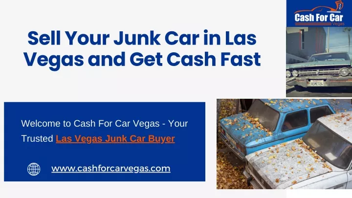 sell your junk car in las vegas and get cash fast