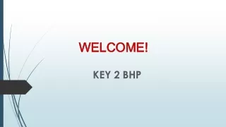 welcome