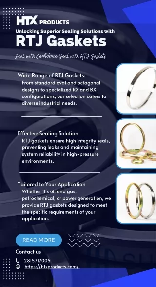 Unlocking Superior Sealing Solutions with RTJ Gaskets