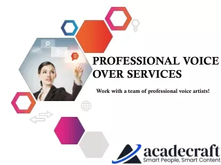 How Businesses Can Benefit From Online Voice Over Services?