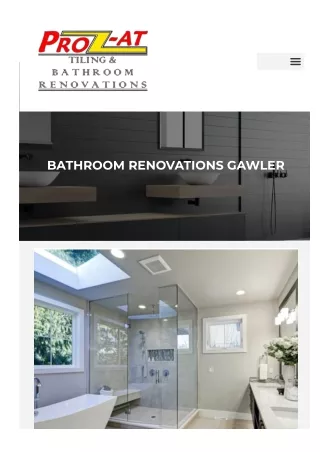 Bathroom Renovations Gawler