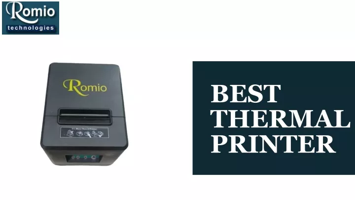best thermal printer