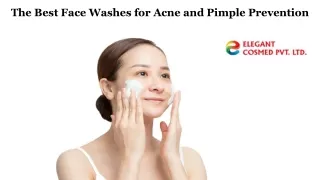 The Best Face Washes for Acne and Pimple Prevention