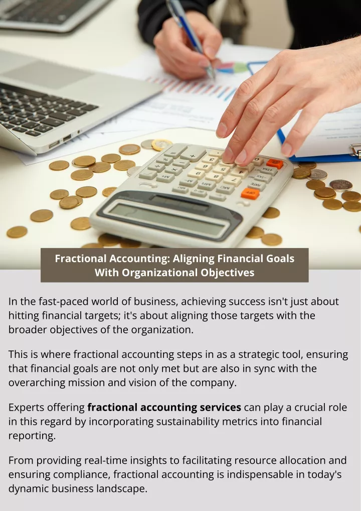 fractional accounting aligning financial goals