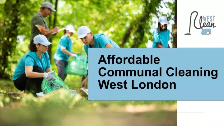 affordable communal cleaning west london