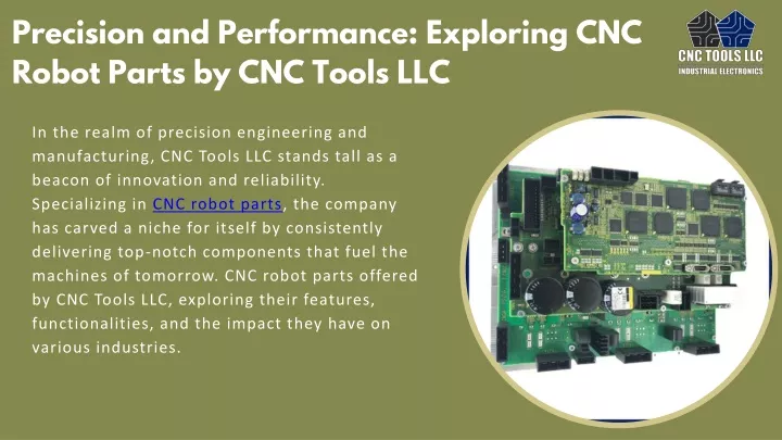 precision and performance exploring cnc robot