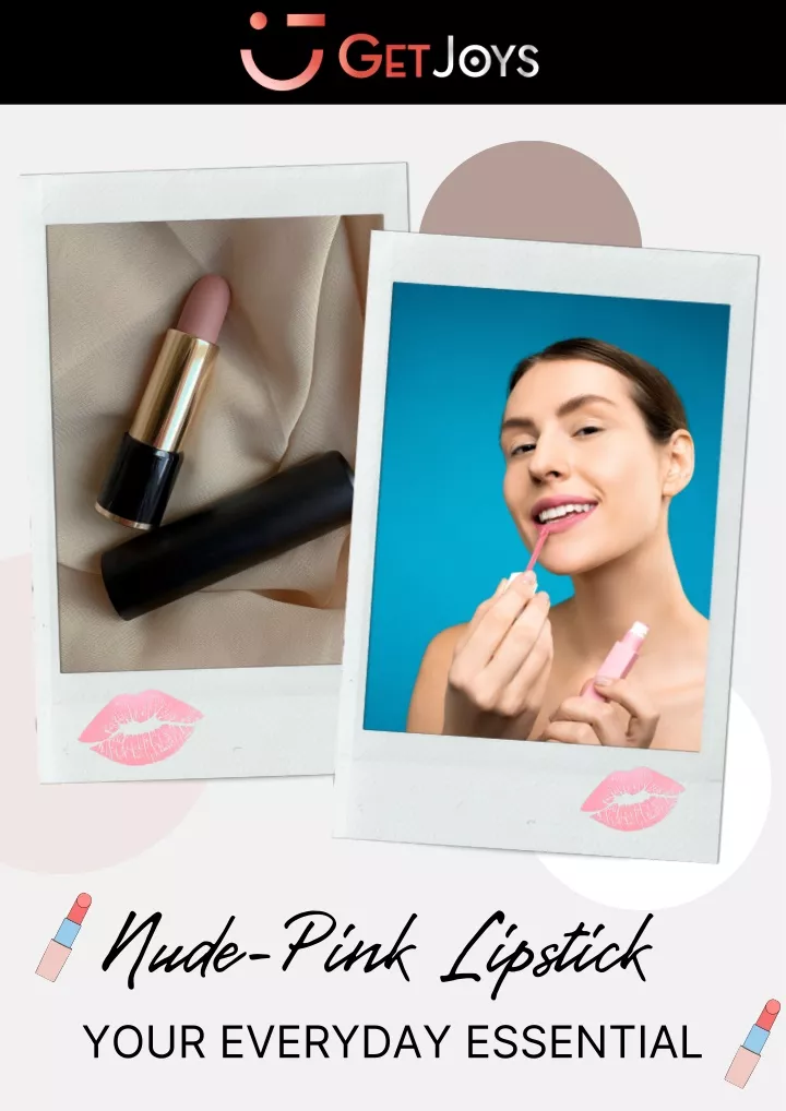 nude pink lipstick your everyday essential