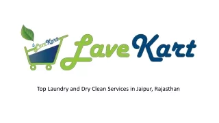 Top Laundry and Dry Clean Services in Jaipur, Rajasthan